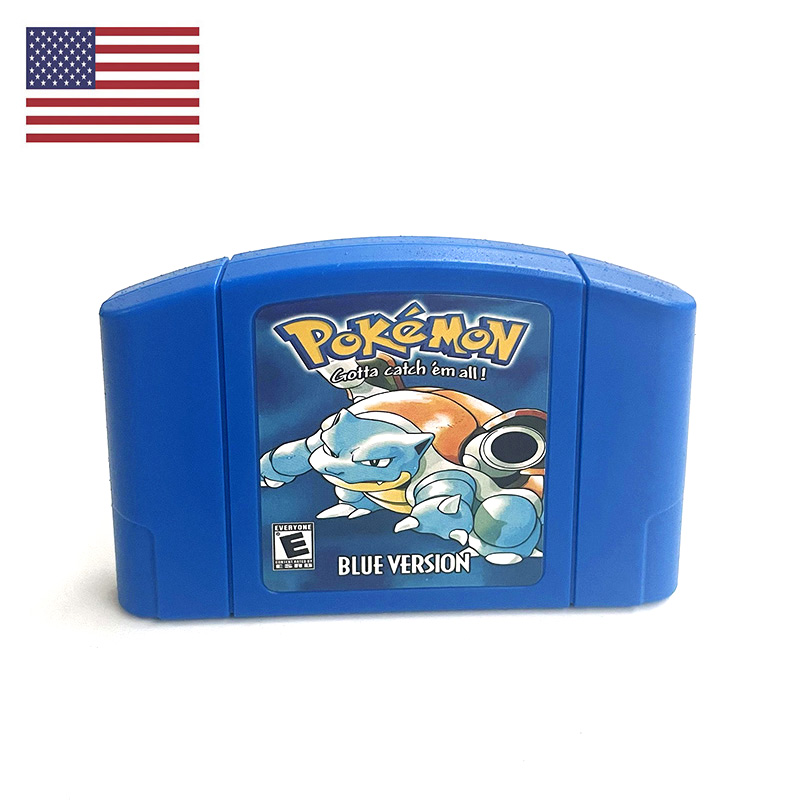Retro Gaming Handhelds - USA NTSC Version English Pokemon Blue