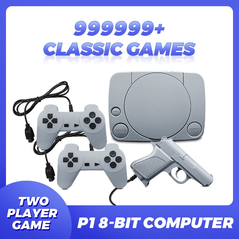 Retro Gaming Handhelds - FC Plug-in console design, 8-bit game