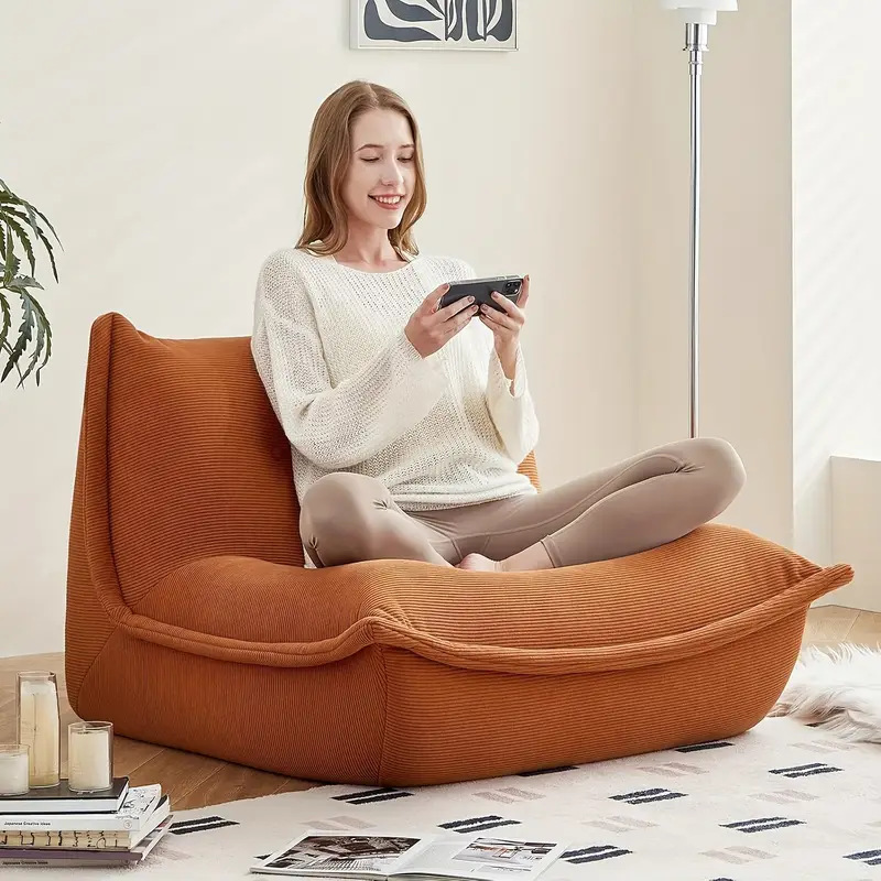 Retro Gaming Lounge - Compressed Lazy Sofa Single Retro Lounge