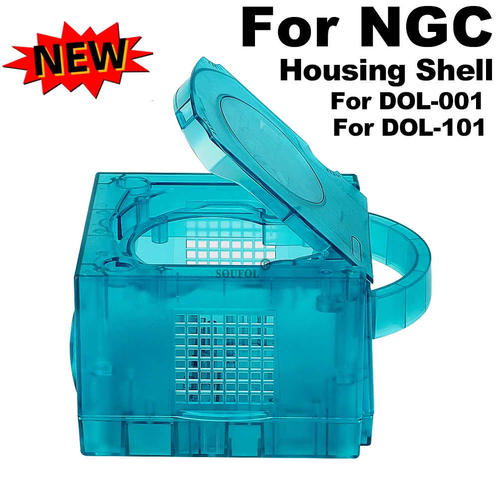 Retro Gaming Handhelds - Ice Blue Replacement Case for Gamecube