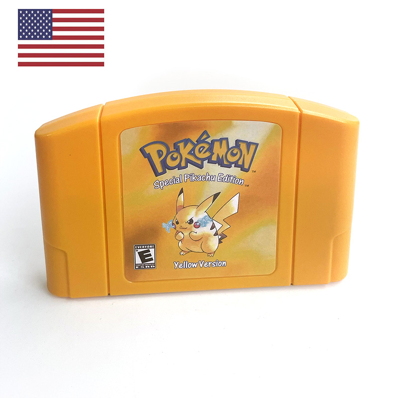 Retro Gaming Handhelds - USA NTSC Version English Pokemon Yellow