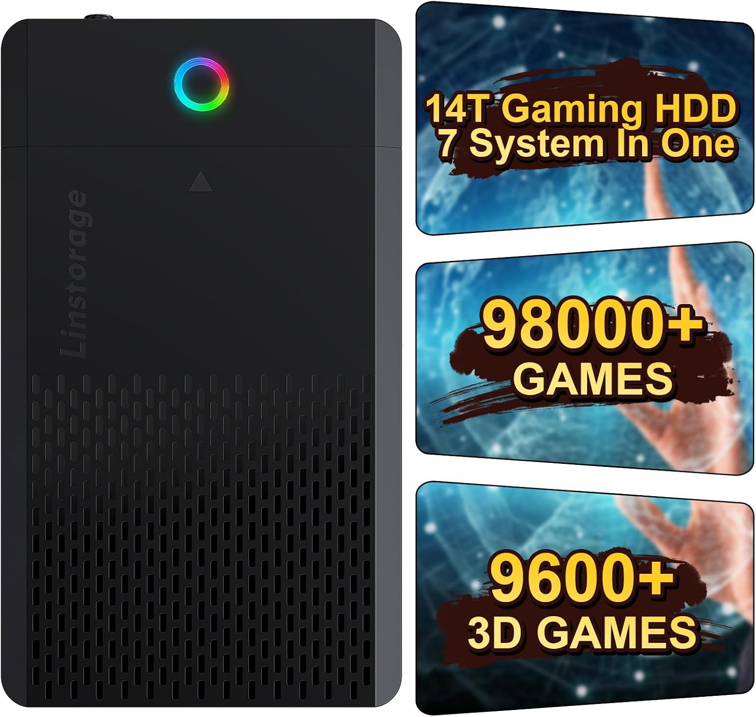 Retro Gaming Hard Drive - NEW 14TB Retro Gaming Hard Drive