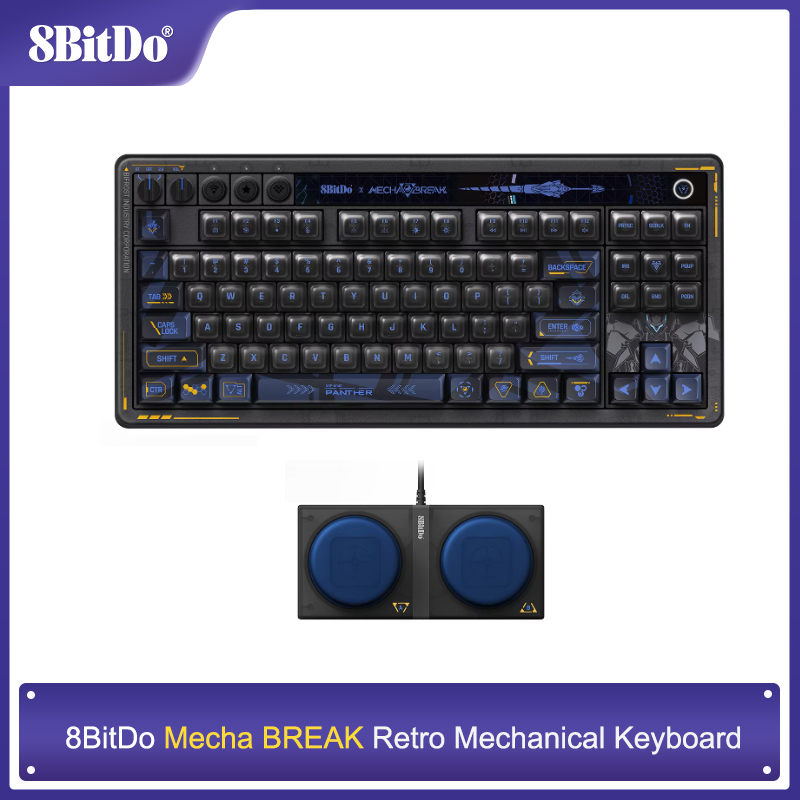 Retro Gaming Android - 8BitDo Retro 87 Mechanical Keyboard -