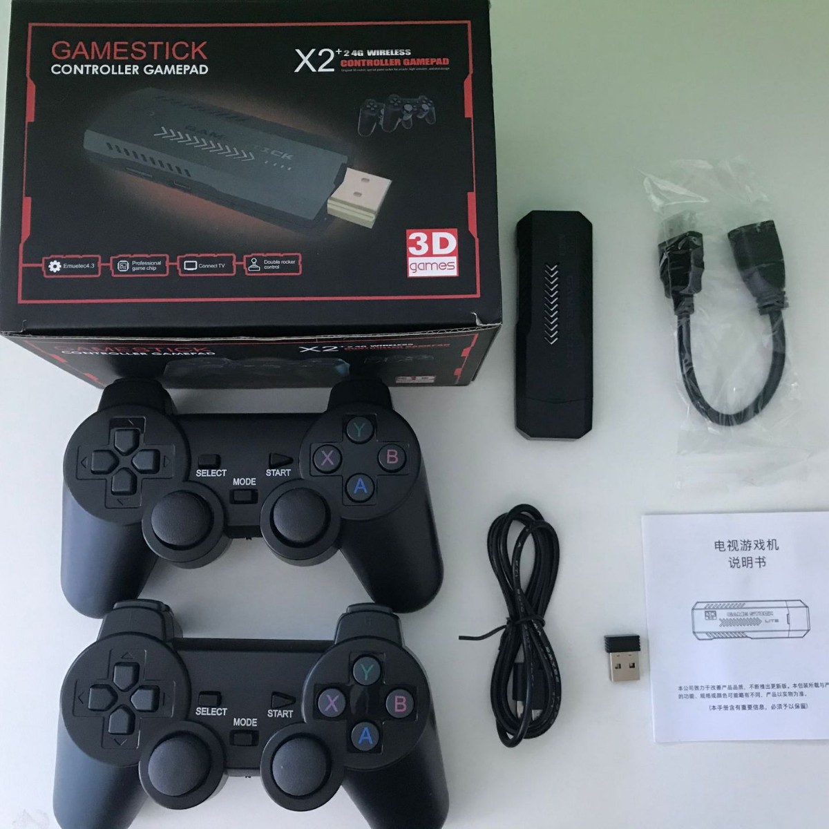 Retro Gaming Stick - X2 Retro Video Game Console 2.4G