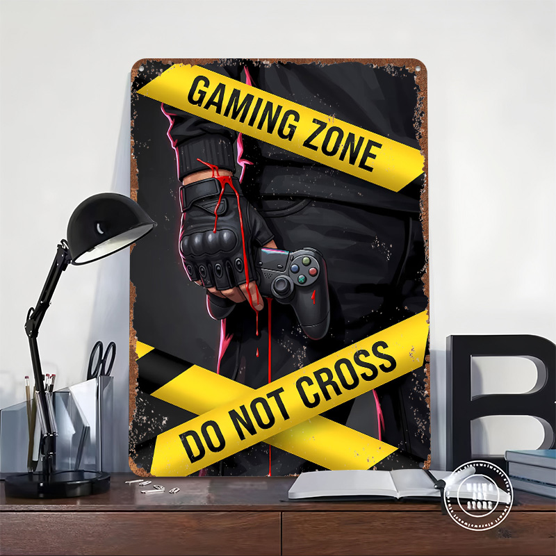 Gaming Zone Do Not Cross Poste - огляд і ціна Retro Gaming Zone