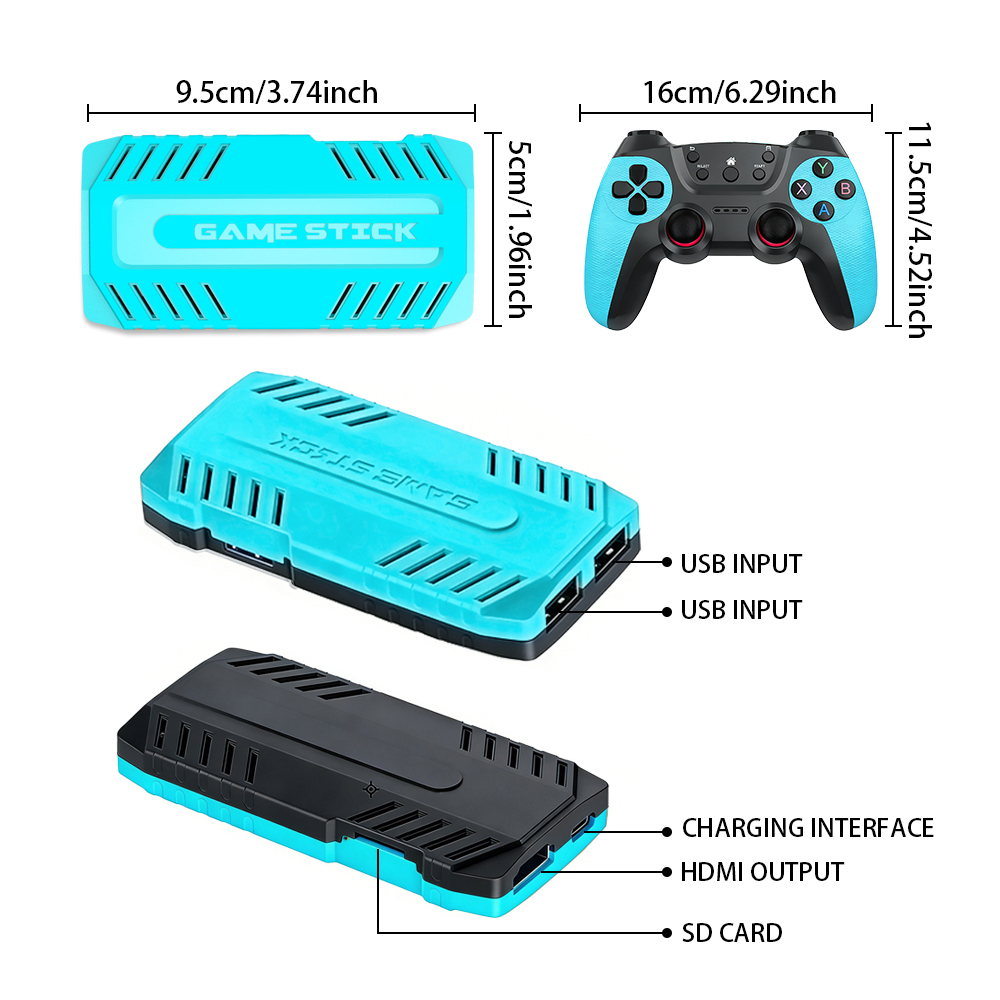2026 New X10 Pro Retro Game St - огляд і ціна Retro Gaming Stick