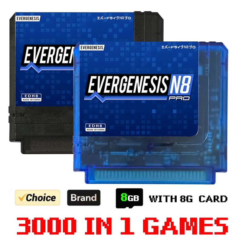 3000 in 1 Game Card ED N8 Pro  - огляд і ціна Retro Gaming Handhelds