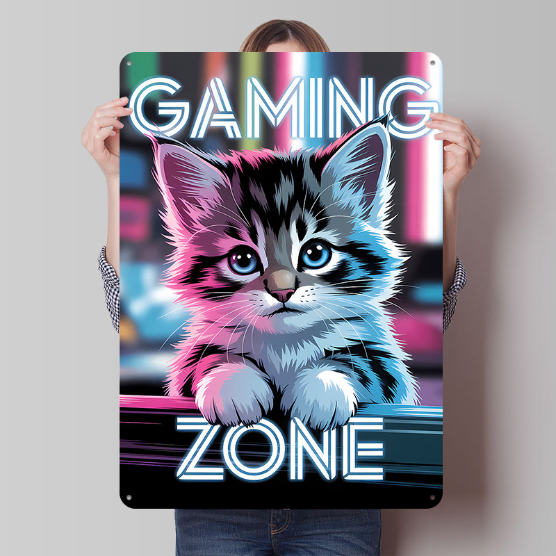 Gaming Zone Kitten Printed Pos - огляд і ціна Retro Gaming Zone