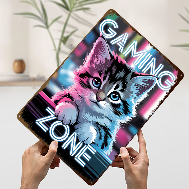 Gaming Zone Kitten Printed Pos - огляд і ціна Retro Gaming Zone