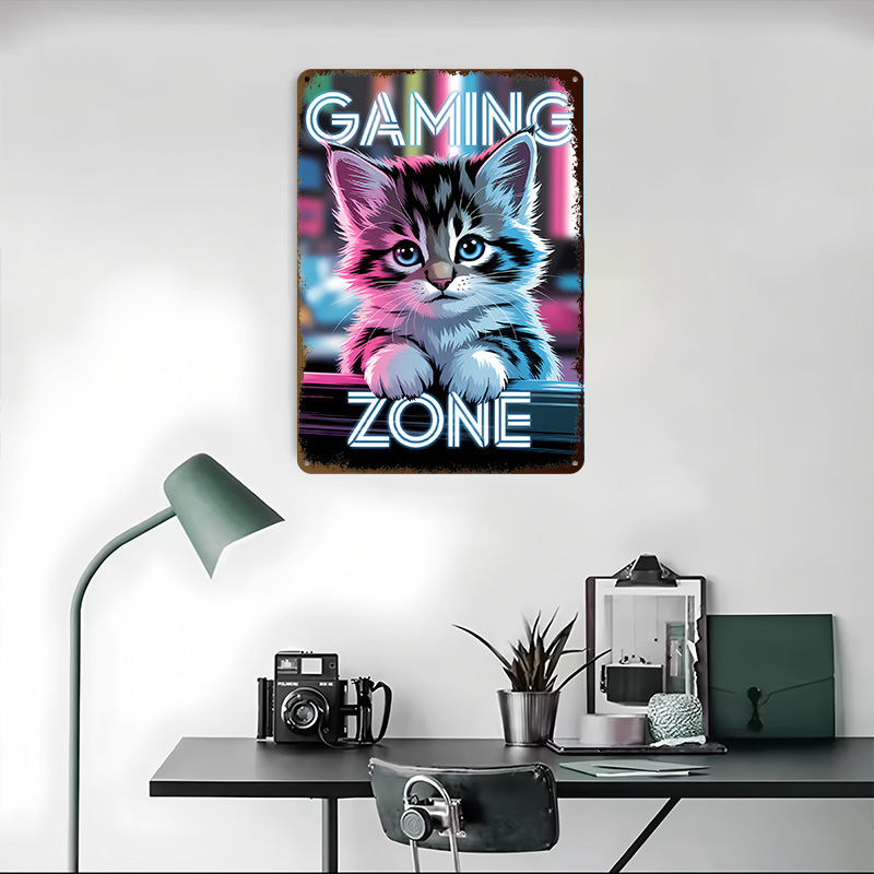 Gaming Zone Kitten Printed Pos - огляд і ціна Retro Gaming Zone