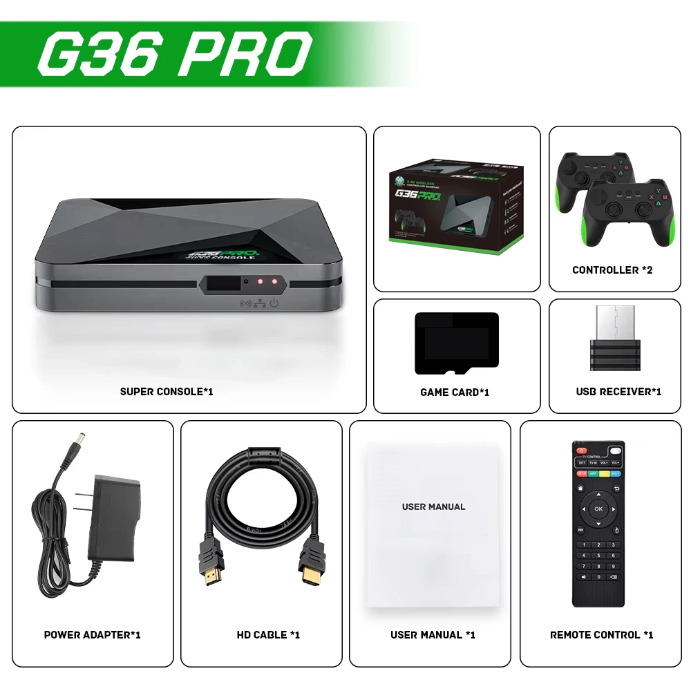 Super Console G36 Pro Retro Vi - огляд і ціна Retro Gaming Devices