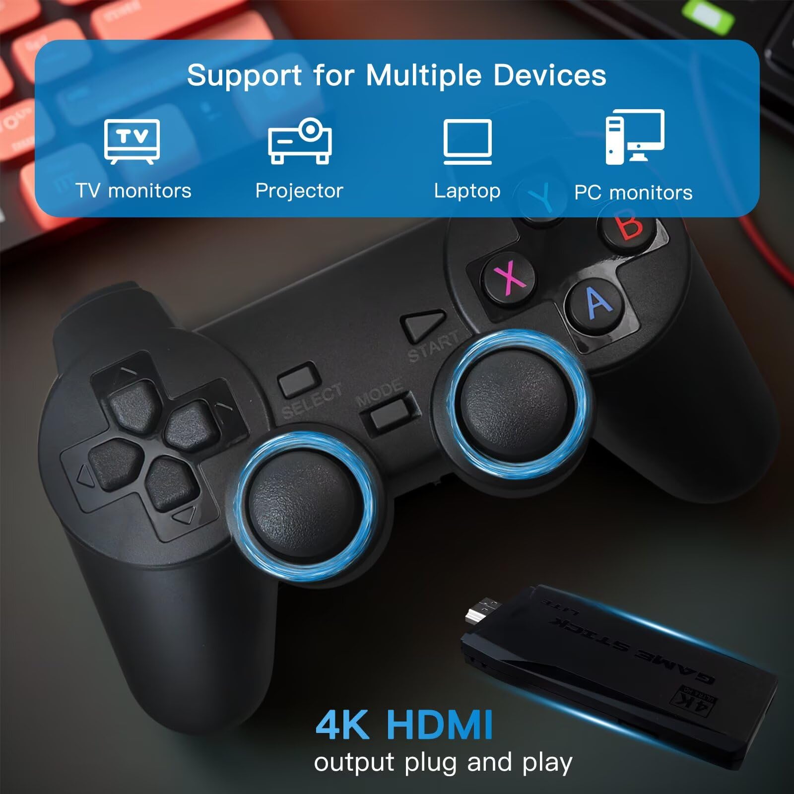 Retro Video Game Console 4K Ga - огляд і ціна Retro Gaming Stick