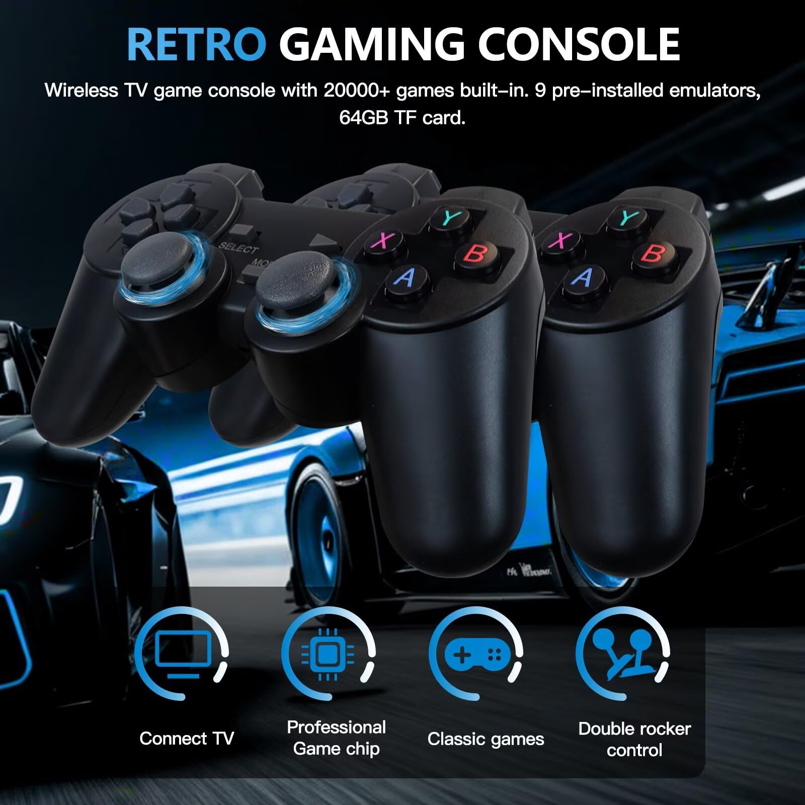 Retro Video Game Console 4K Ga - огляд і ціна Retro Gaming Stick