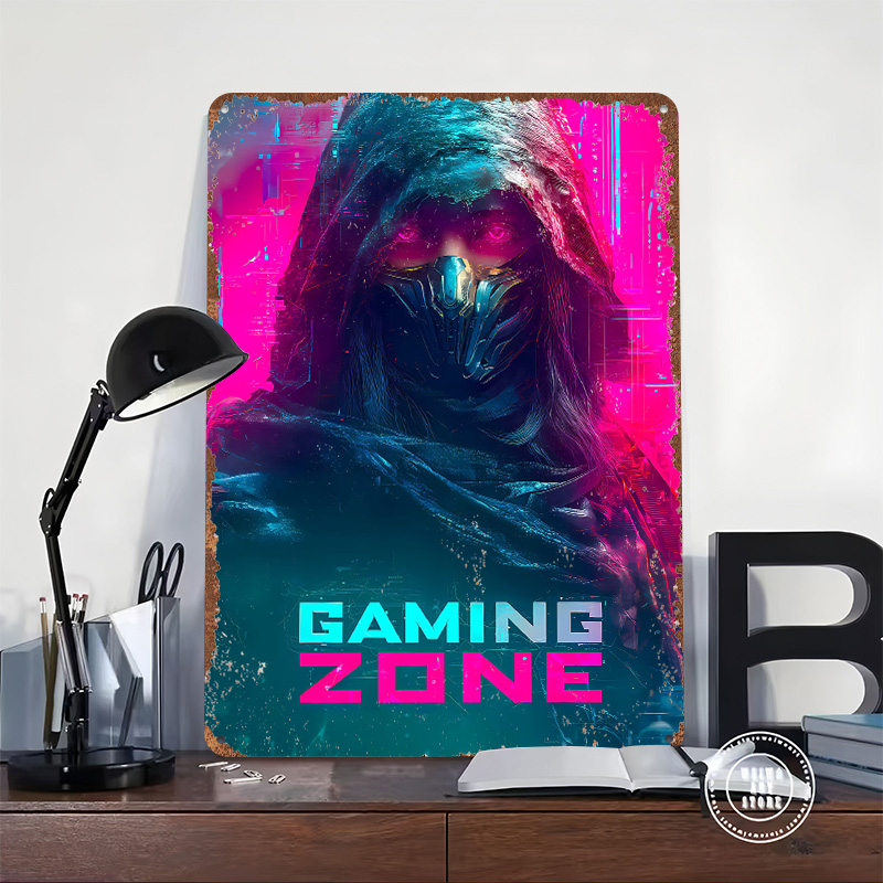 Gaming Zone Ninja Tinplate Pos - огляд і ціна Retro Gaming Zone