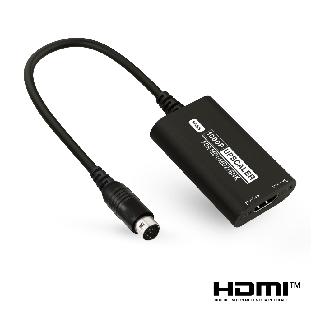 RGBS Upscaler For SEGA MD1 MD2 - огляд і ціна Retro Gaming Hard Drive