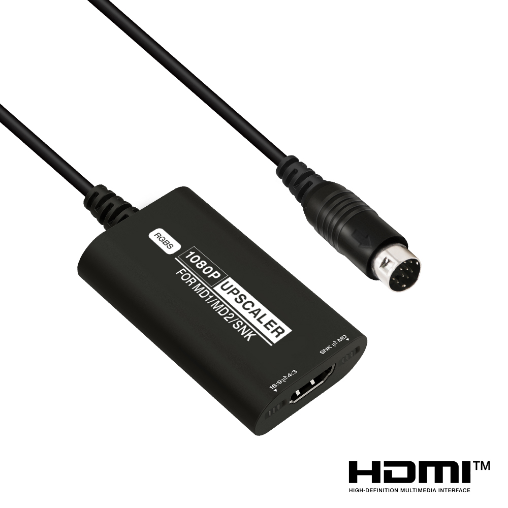 RGBS Upscaler For SEGA MD1 MD2 - огляд і ціна Retro Gaming Hard Drive
