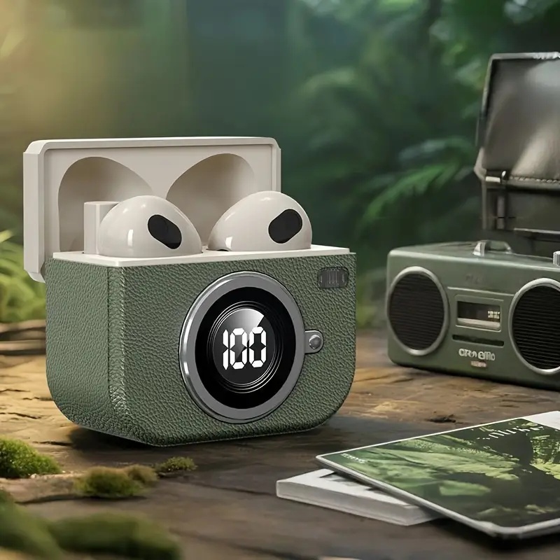 Q86 Retro Camera Wireless Earb - огляд і ціна Retro Gaming Case