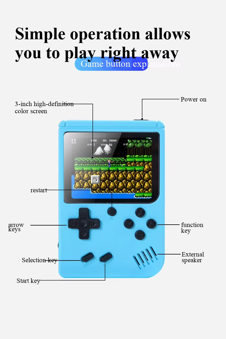 400 In 1 MINI Games Handheld G - огляд і ціна Retro Gaming Arcade Console
