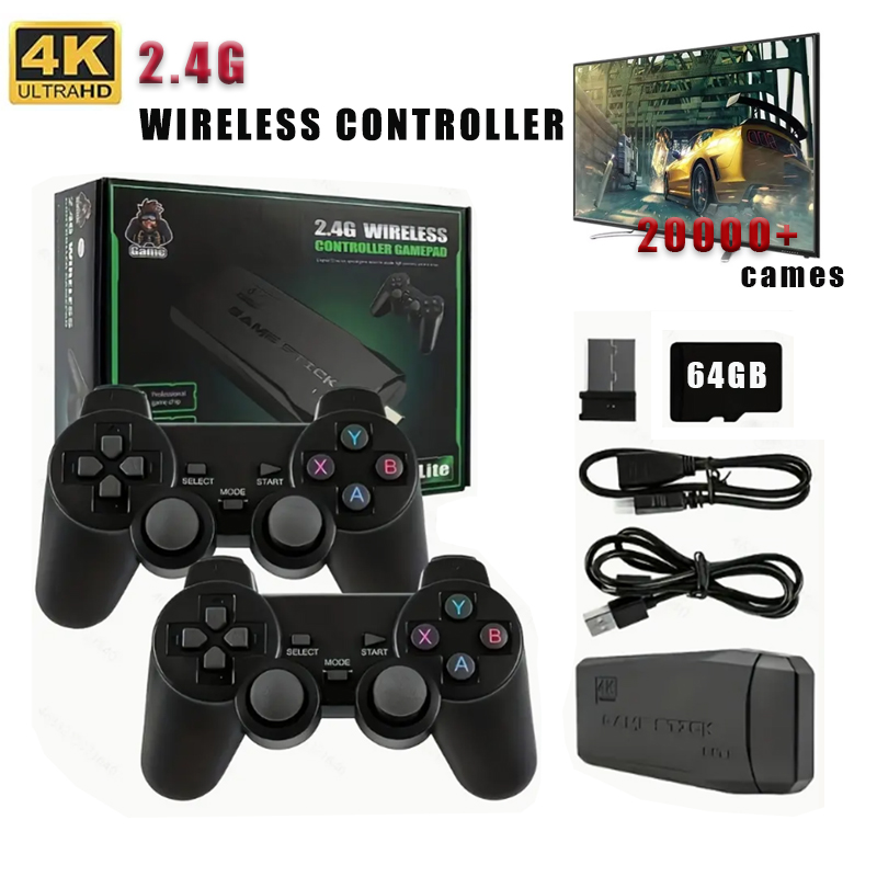 Wireless Video Game Stick 2.4G - огляд і ціна Retro Gaming Stick
