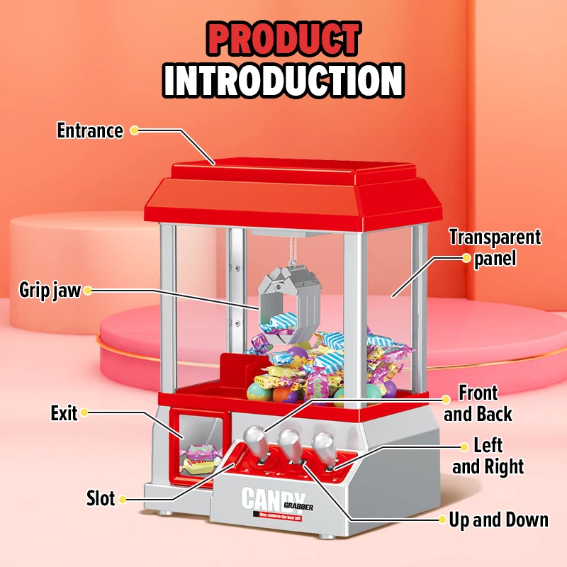 Claw Machine Electronic Candy  - огляд і ціна Retro Gaming Games