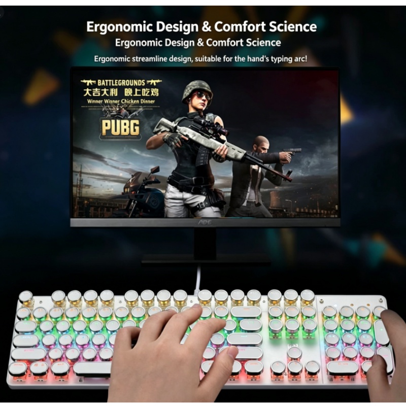 HJK920 Steam Punk Mechanical W - огляд і ціна Retro Gaming Lounge