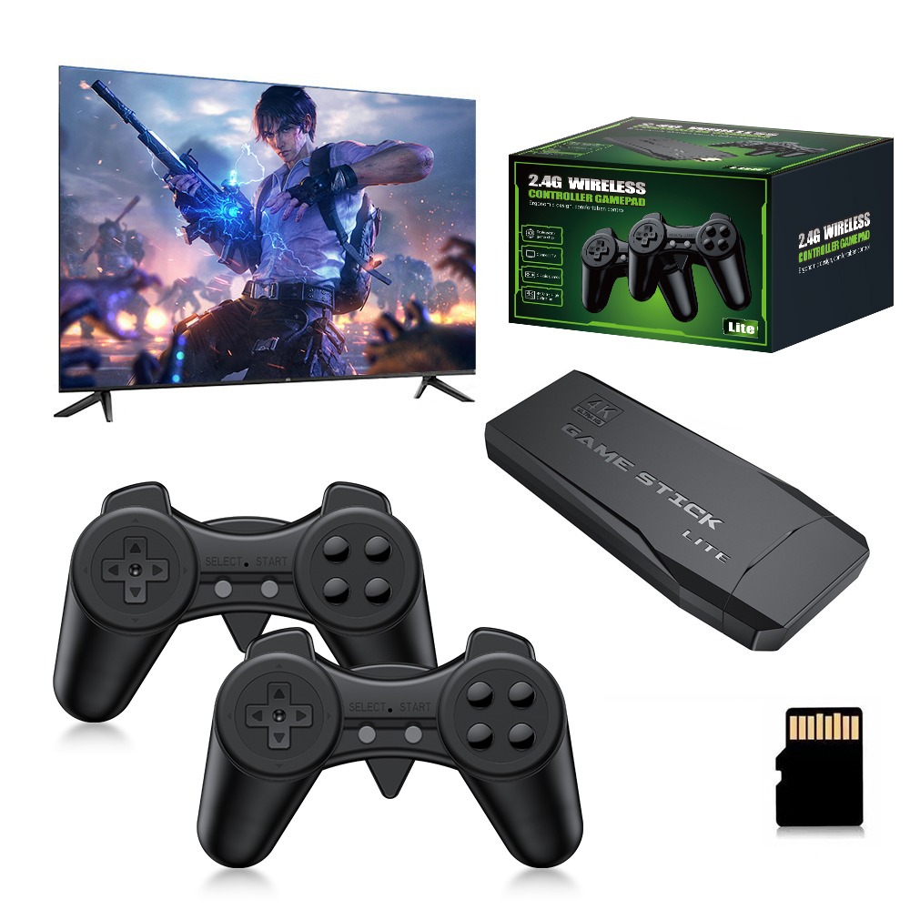 Portable 4K Retro Game Stick C - огляд і ціна Retro Gaming Arcade Console