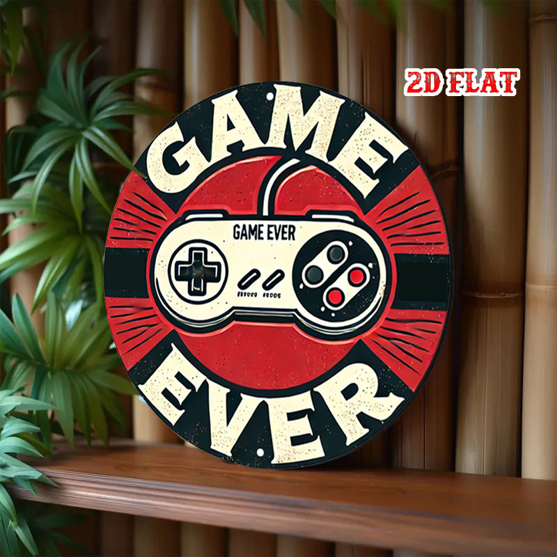 2D Flat 1pc Retro Gaming Round - огляд і ціна Retro Gaming Games