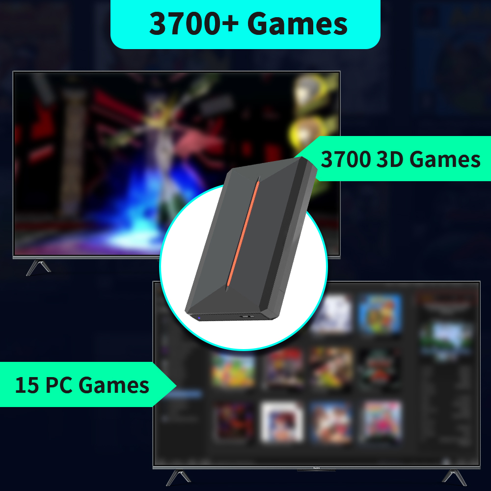 500GB Gaming HDD Launchbox OS  - огляд і ціна Retro Gaming Hard Drive