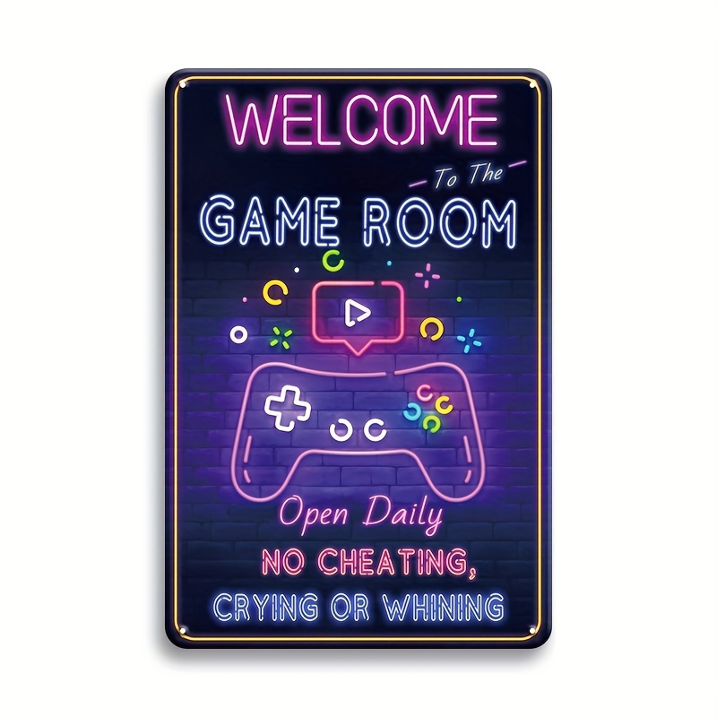 Welcome to the Game Room Metal - огляд і ціна Retro Gaming Games
