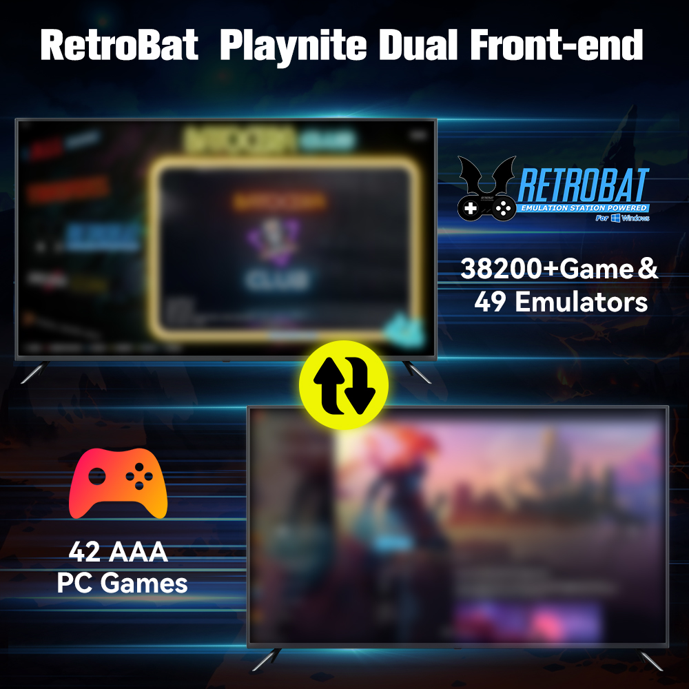 Retrobat＆Playnite System HDD R - огляд і ціна Retro Gaming Devices