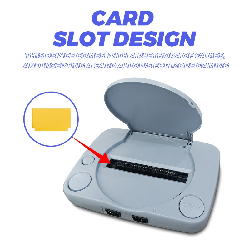 FC Plug-in console design, 8-b - огляд і ціна Retro Gaming Handhelds