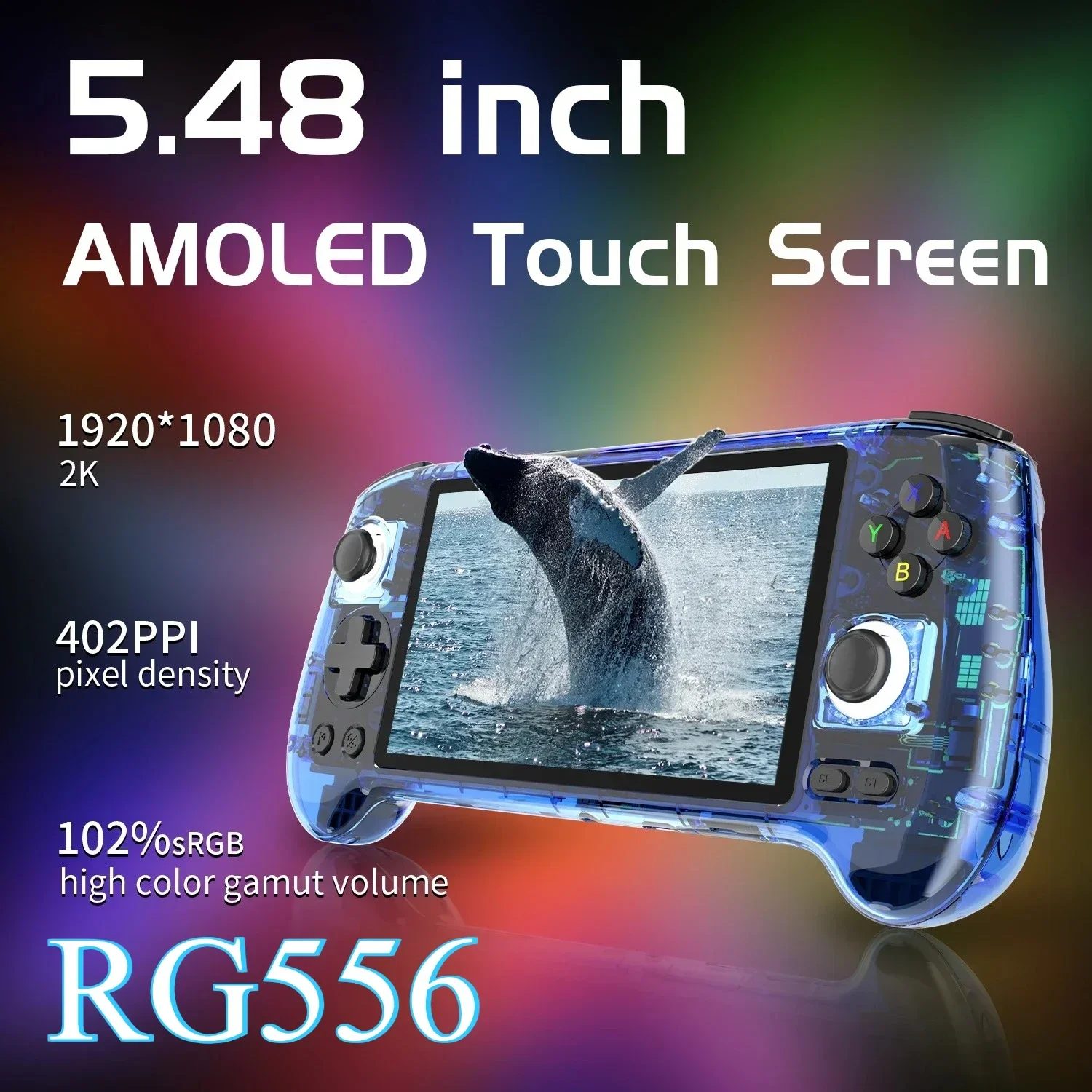 ANBERNIC RG556 Handheld Games  - огляд і ціна Retro Gaming Android