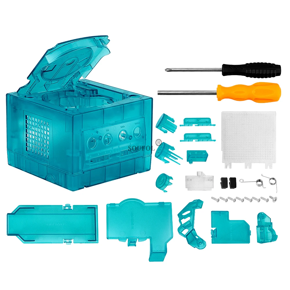 Ice Blue Replacement Case for  - огляд і ціна Retro Gaming Handhelds