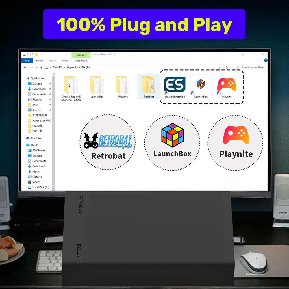 Mix500G Portable Game Hard Dri - огляд і ціна Retro Gaming Hard Drive