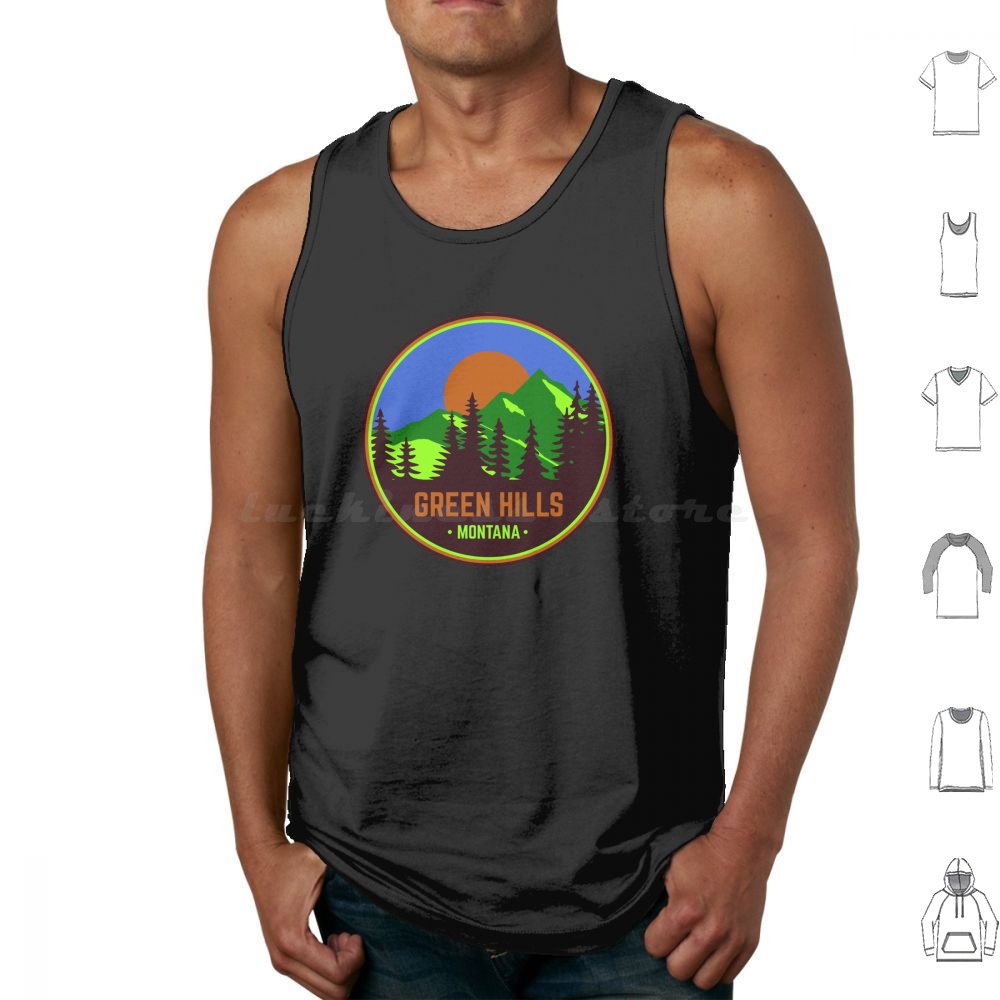 Green Hills Montana Tank Tops  - огляд і ціна Retro Gaming Zone
