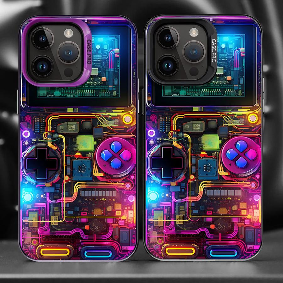 Retro Game Console Pattern Pho - огляд і ціна Retro Gaming Case