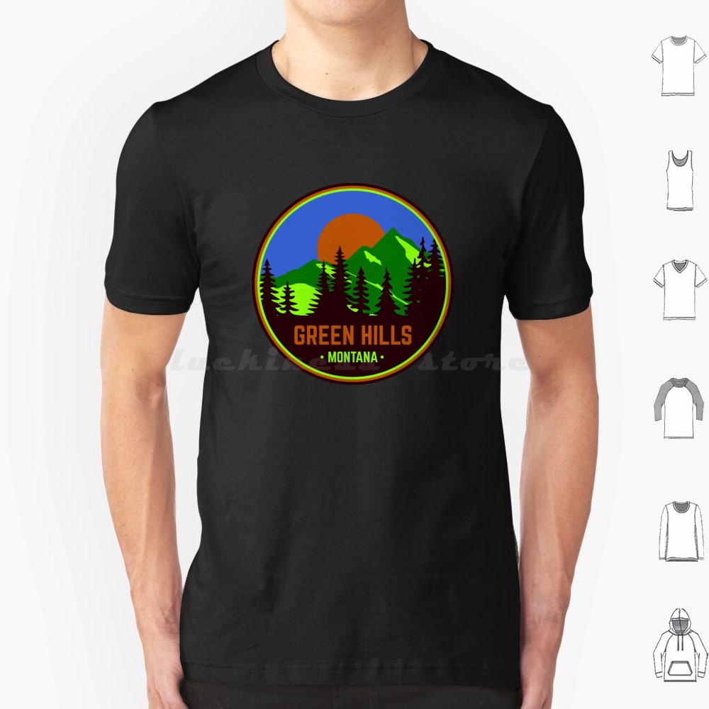 Green Hills Montana T Shirt 6x - огляд і ціна Retro Gaming Zone