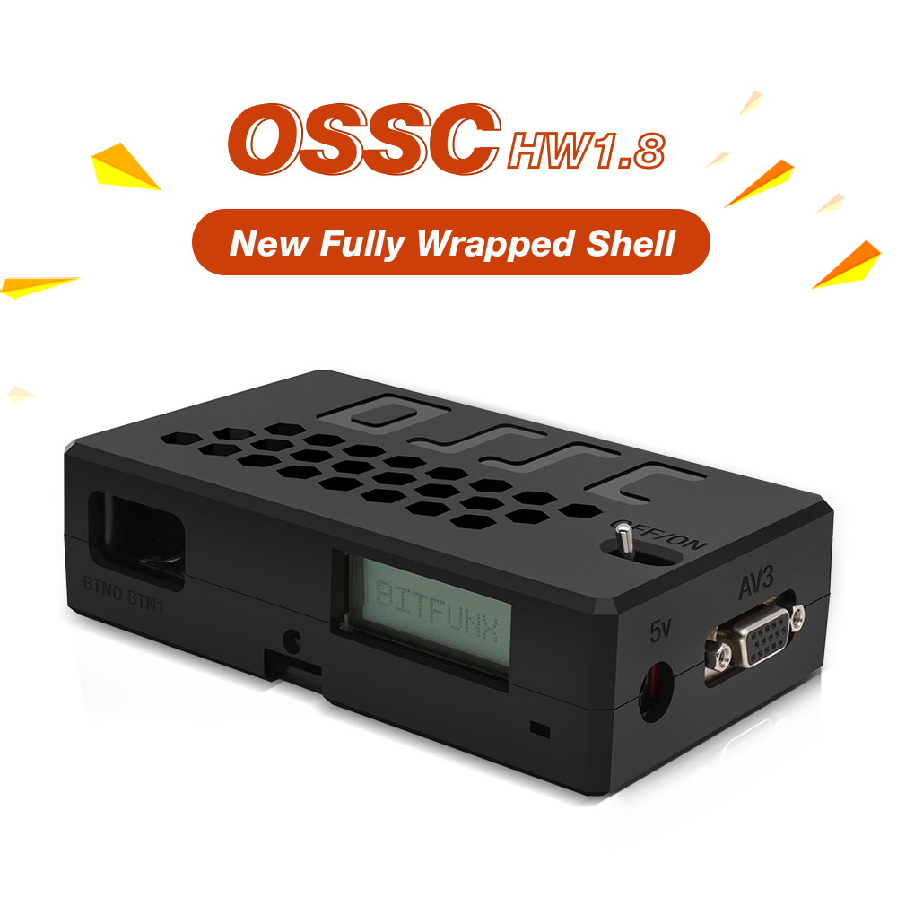 OSSC Upscaler HDMI™ Converter  - огляд і ціна Retro Gaming Hard Drive