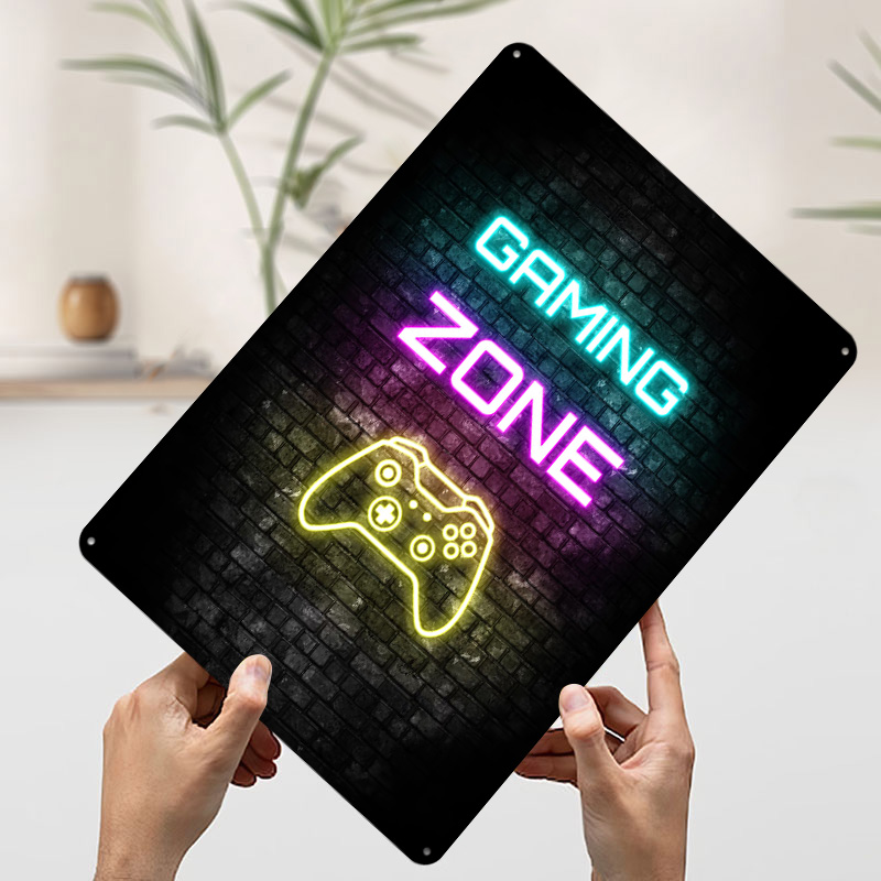 Gaming Zone Neon Sign on Brick - огляд і ціна Retro Gaming Zone