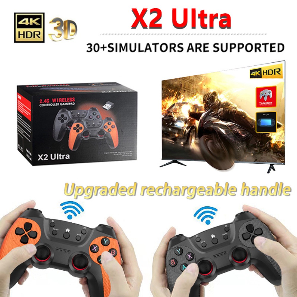 X2 Ultra Retro Game Stick 4K,  - огляд і ціна Retro Gaming Devices