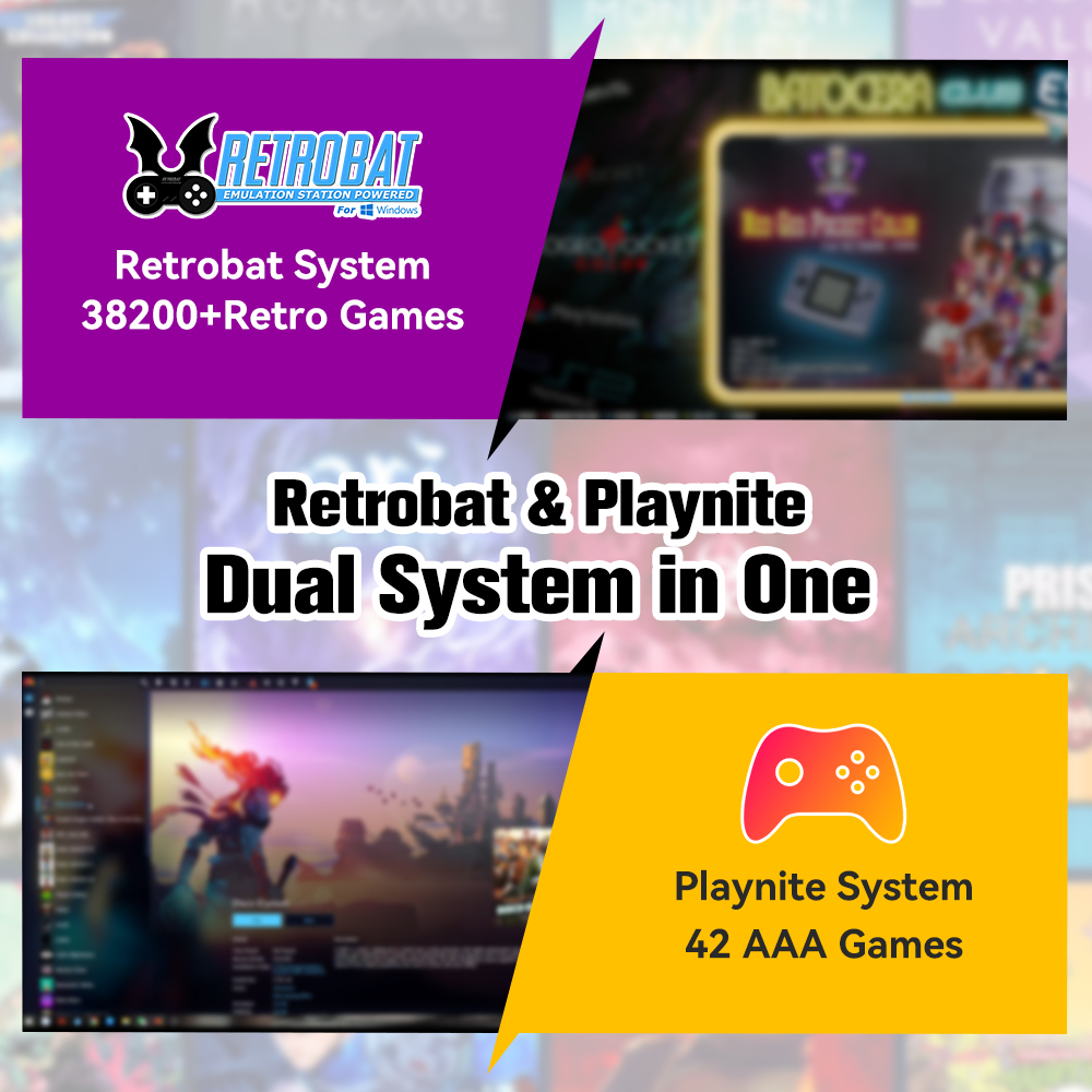 Retrobat & Playnite Retro Game - огляд і ціна Retro Gaming Stick