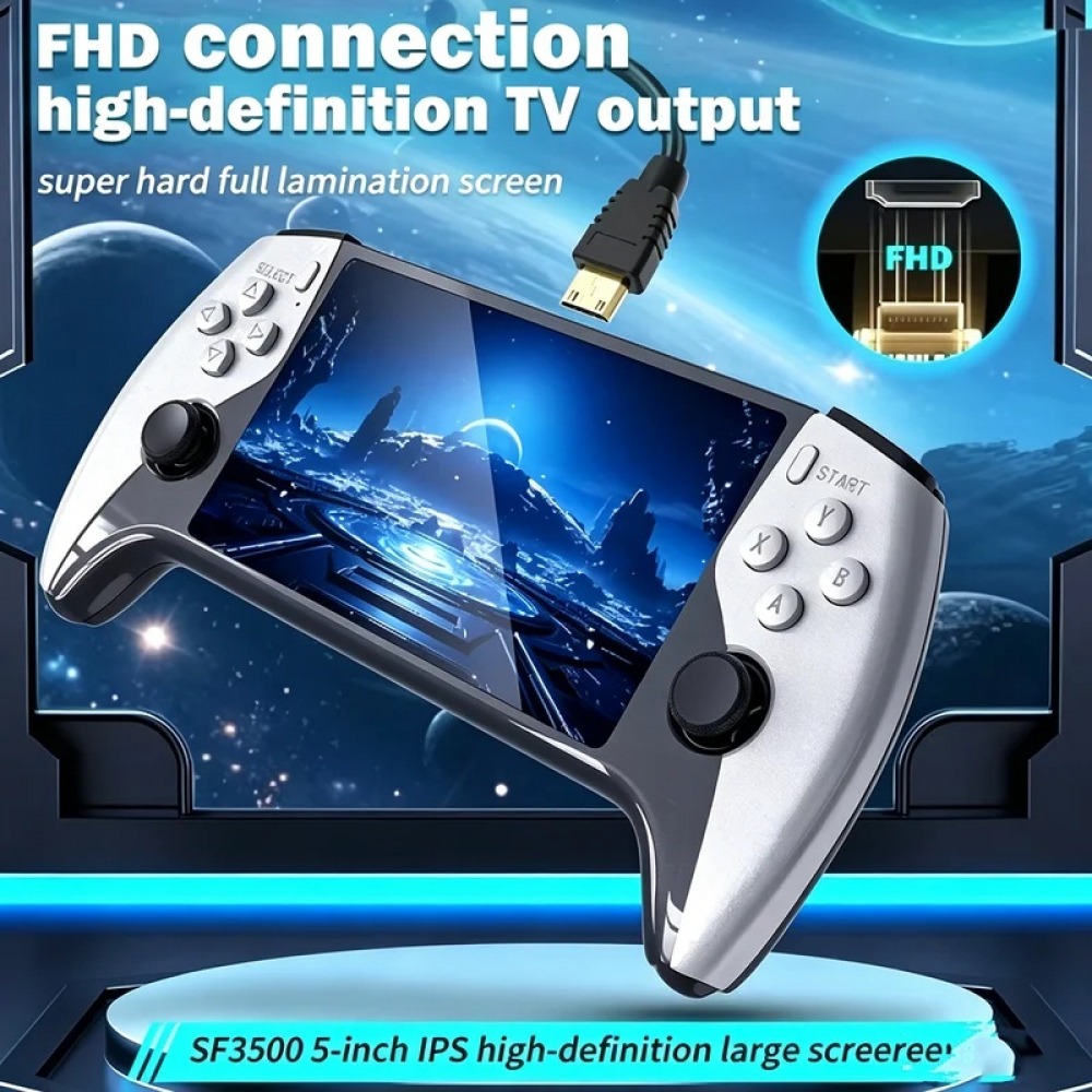 SF3500 5 inch Handheld Game Co - огляд і ціна Retro Gaming Handhelds