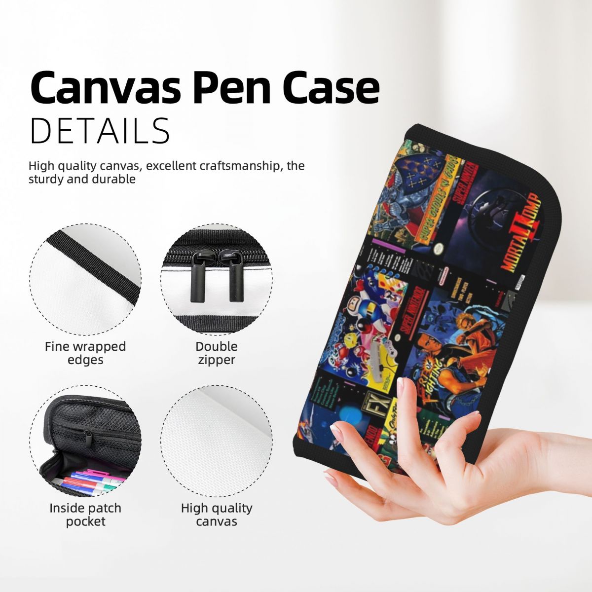 Retro Gaming Boxes Pencil Case - огляд і ціна Retro Gaming Case